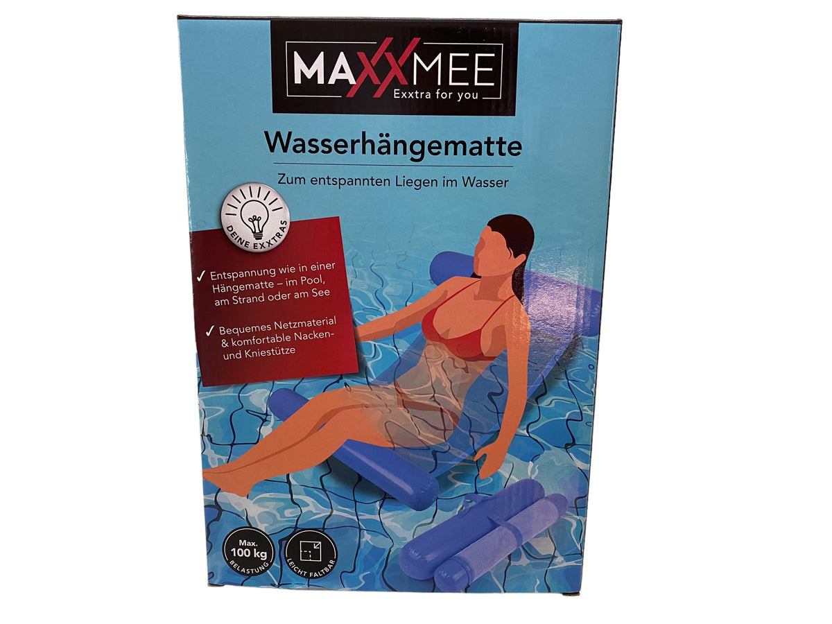 hängematte werbung Wasserhängematte (blau) – Stofftierprinz