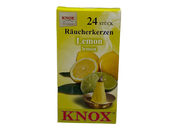 Räucherkerzen KNOX - Lemonduft