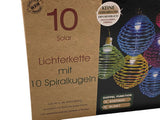 LED-Solarkugel Lichterkette