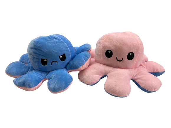 Wende Oktopus (rosa/blau)